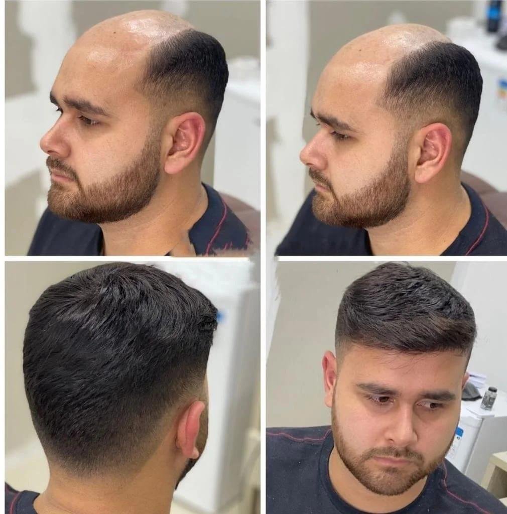 Haircut and styling